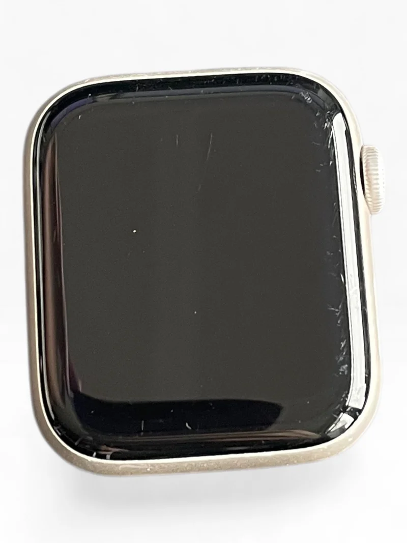 Apple Watch SE GPS 44mm Aluminiumgehäuse Starlight Smartwatch Fitness Sport GPS.