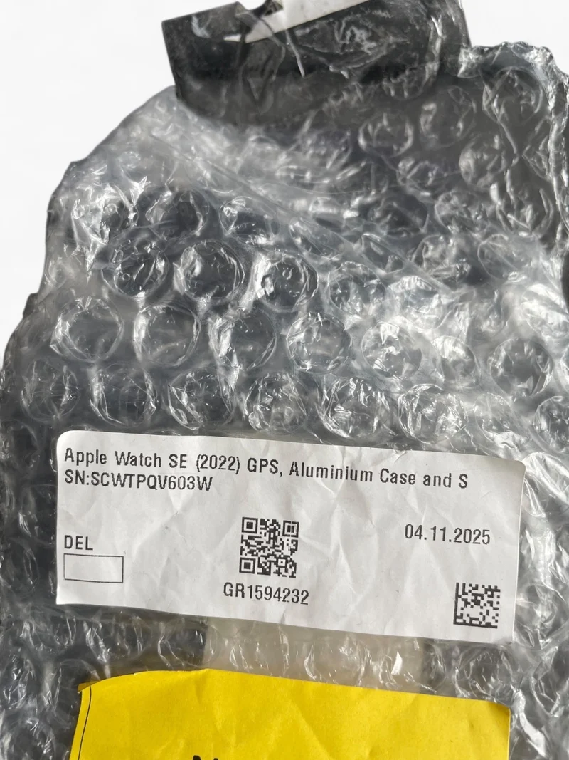 Apple Watch SE GPS 44mm Aluminiumgehäuse Starlight Smartwatch Fitness Sport GPS.