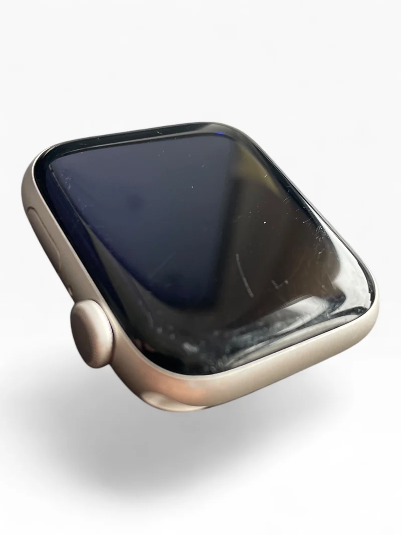 Apple Watch SE GPS 44mm Aluminiumgehäuse Starlight Smartwatch Fitness Sport GPS.