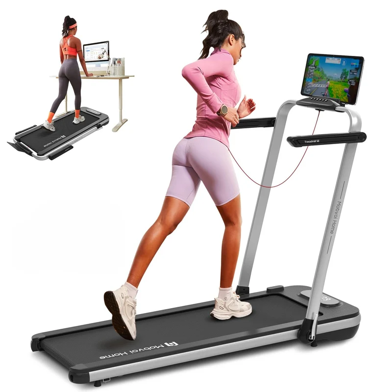 Mobvoi Home Laufband SE klappbar – 2,5 PS Motor, 12 km/h, KI-App, kompakt & leise, 120 kg Belastbarkeit