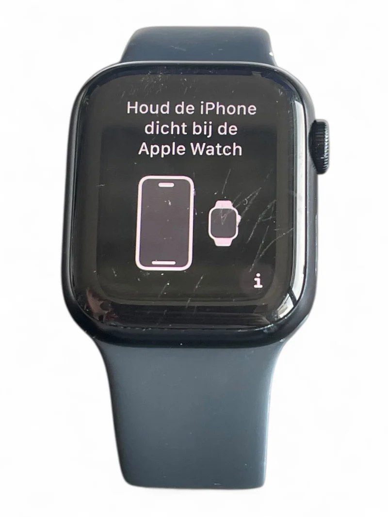 Apple Watch Series 7 GPS 45 mm mitAluminiumgehäuse und brillantem Retina Display