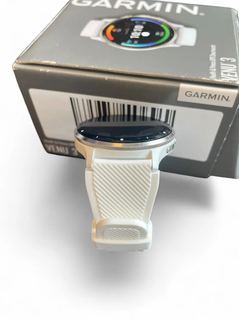 Garmin VENU 3 Smartwatch 45 mm in Weiß mit AMOLED-Display, GPS und Bluetooth