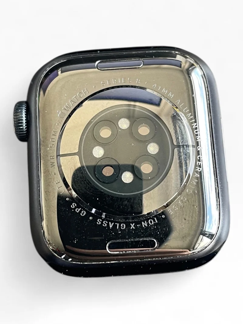 Apple Watch Series 8 GPS + Cellular 41mm Aluminiumgehäuse Midnight Fitness Watch