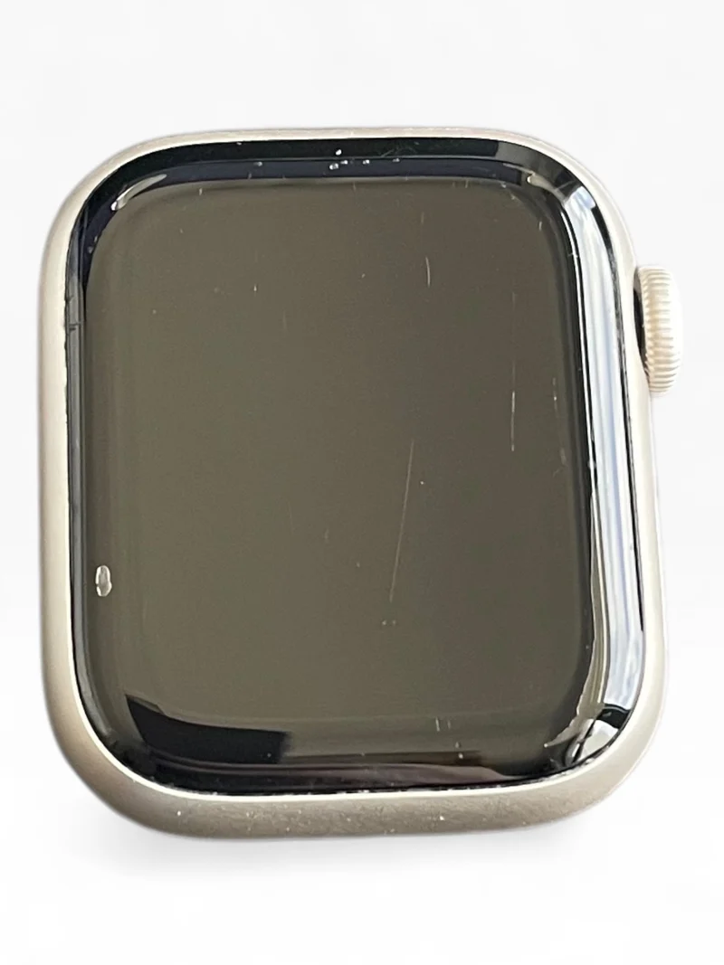 Apple Watch Series 8 GPS 41 mm Aluminiumgehäuse Starlight Smartwatch GPS Fitness