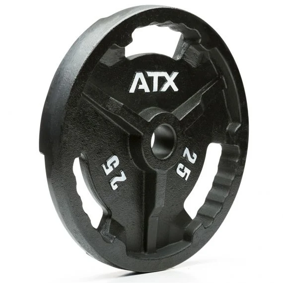 ATX® Hantelscheiben 3-Grip Guss 50 mm - 1,25 bis 25 kg
