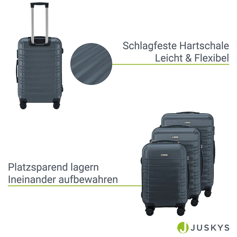 Hartschalen Kofferset Rom