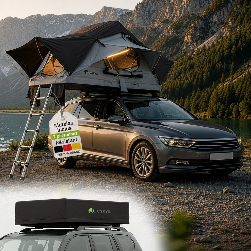 Dachzelt Lago für 2-3 Personen