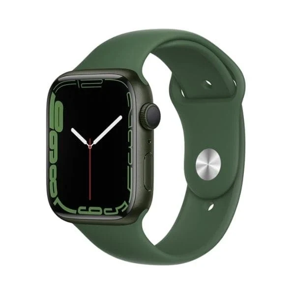Apple Watch Series 7 GPS45 mm mit Aluminiumgehäuse und brillantem Retina Display