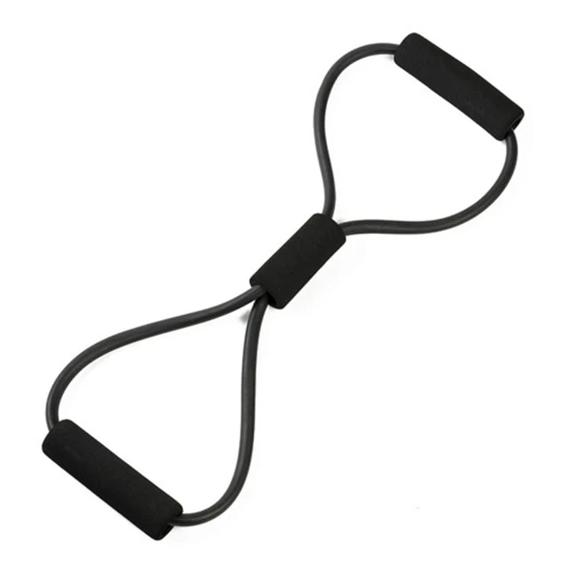 New Gym 8 Word Elastic Band Chest Developer Rubber Latex Resistance Bands Fitness Equipment Stretch Yoga Training