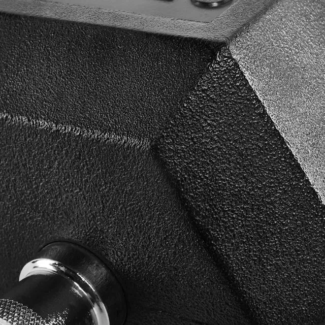 Hantelset Hex 5 bis 20/ 30/ 40 kg + Ablage