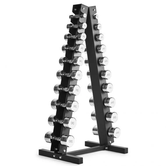 Hantelpyramide - für 10 Paar Hanteln - schwarz