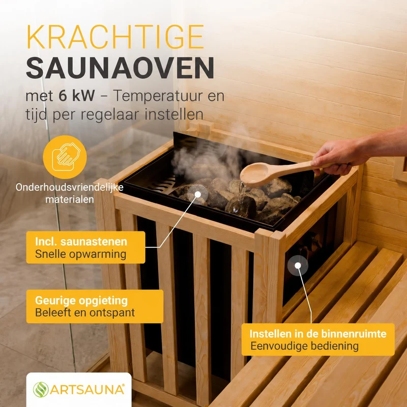 Traditionelle Sauna Vantaa - Schwarz