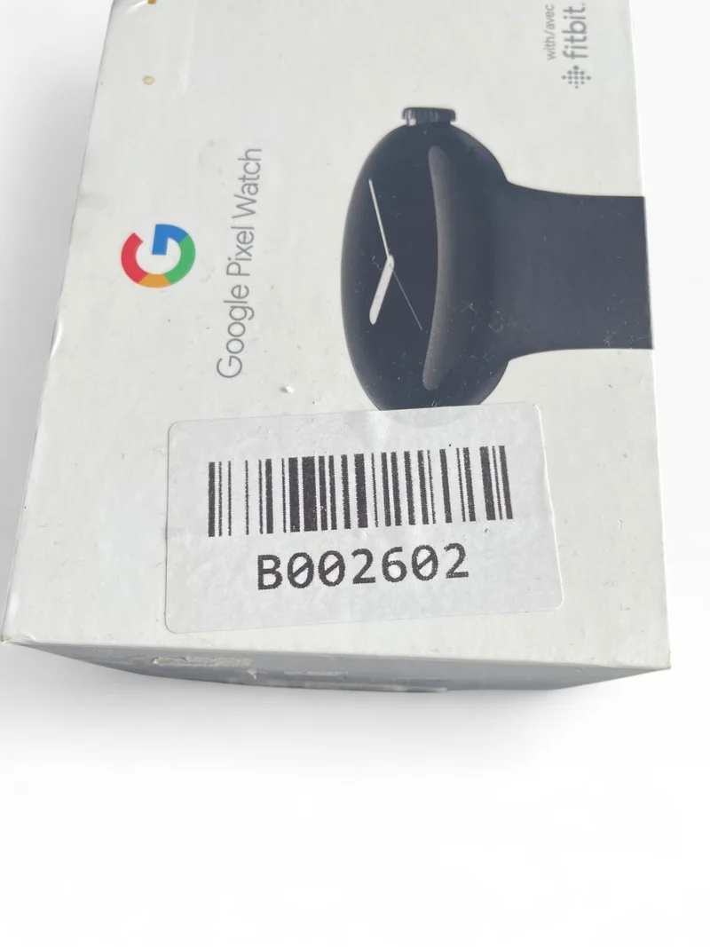 Google Pixel Watch 41mm mit Edelstahlgehäuse, WLAN & Bluetooth in Obsidian Black