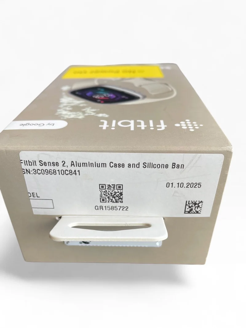 Fitbit Sense 2 Smartwatch 40mm mit Aluminiumgehäuse, GPS & AMOLED in Lunar White