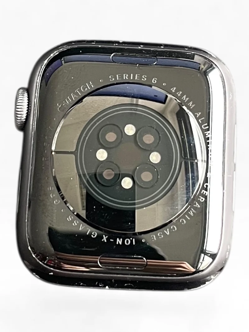 Apple Watch Series 6 GPS 44mm mit Aluminiumgehäuse & Sportarmband in Space Grau