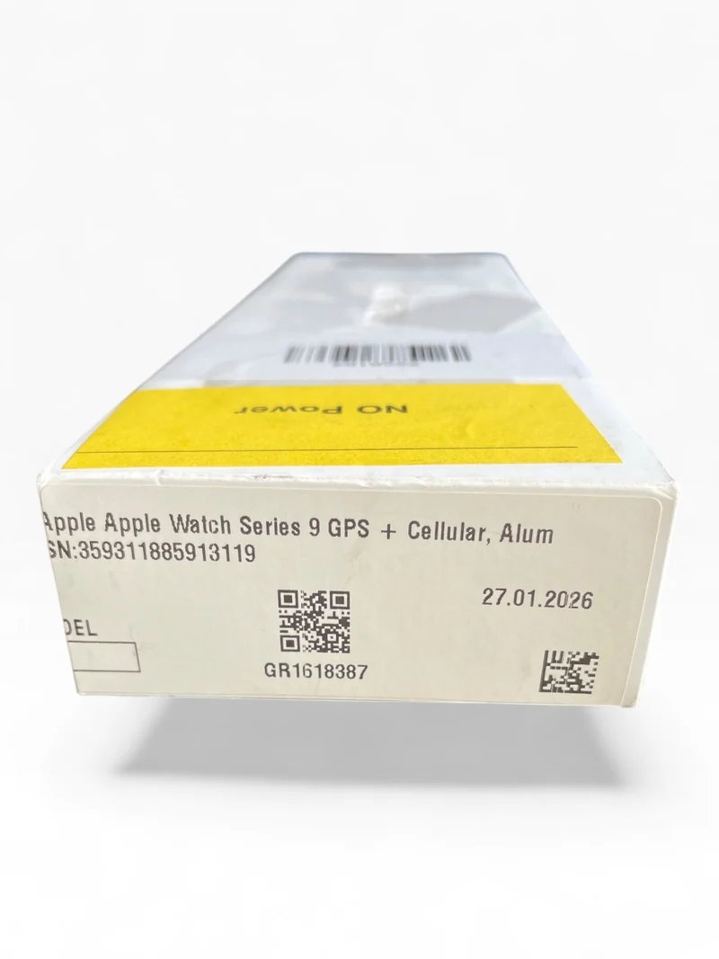 Apple Watch Series 9 GPS + Cellular 45mm mit Aluminiumgehäuse & LTE in Midnight.