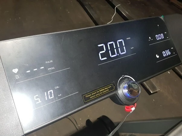 Ovicx X3 Plus Laufband - Fitness Laufband für Cardio & Home Gym, Klappbar, LED D