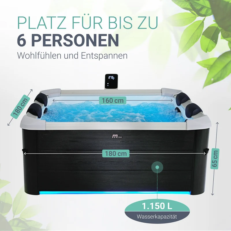 Whirlpool Oslo mit LED-Beleuchtung