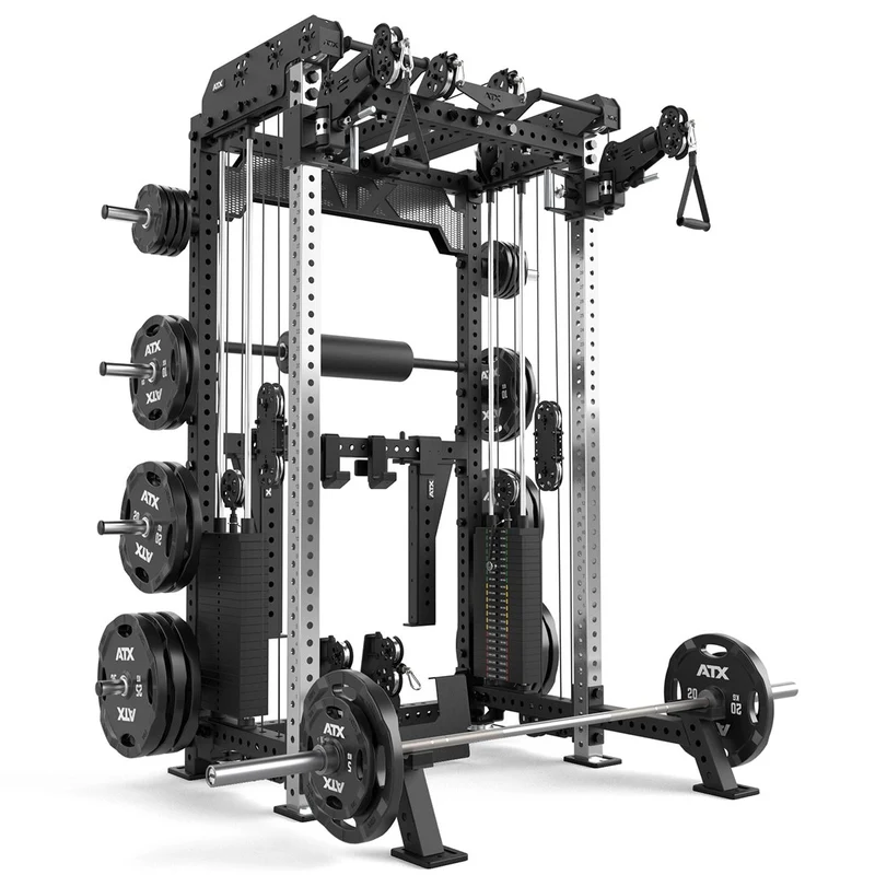 ATX® Multi Pull Half Rack mit 2 x 110 kg Steckgewichten