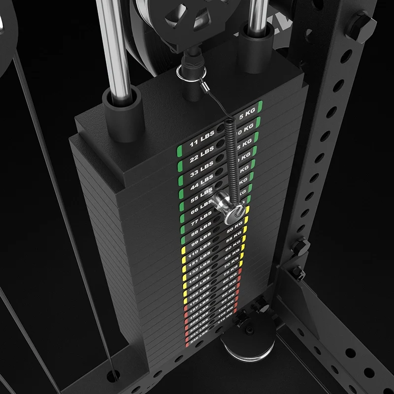 ATX® Multi Pull Half Rack mit 2 x 110 kg Steckgewichten