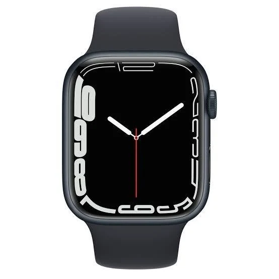 Apple Watch Series 7 GPS + Cellular 45 mm mit Aluminiumgehäuse und LTE.