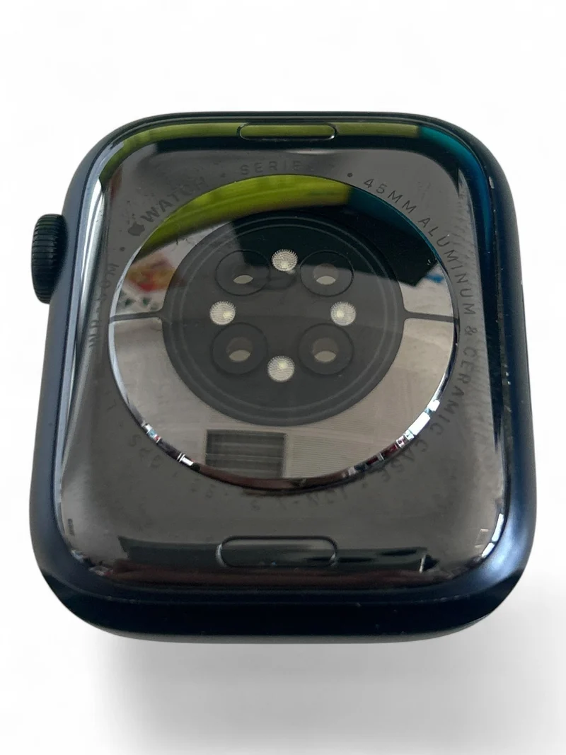 Apple Watch Series 7 GPS + Cellular 45 mm mit Aluminiumgehäuse und LTE.