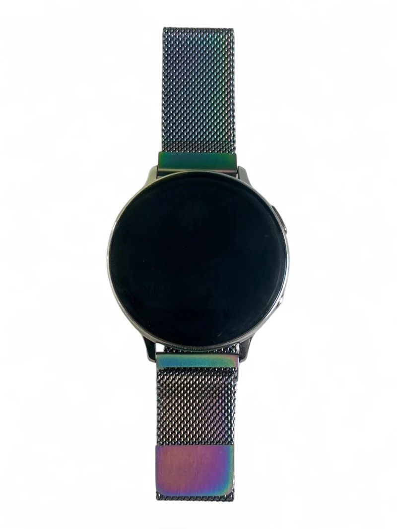 Samsung Galaxy Watch Active2 LTE 44 mm mit Edelstahlgehäuse und Lederarmband