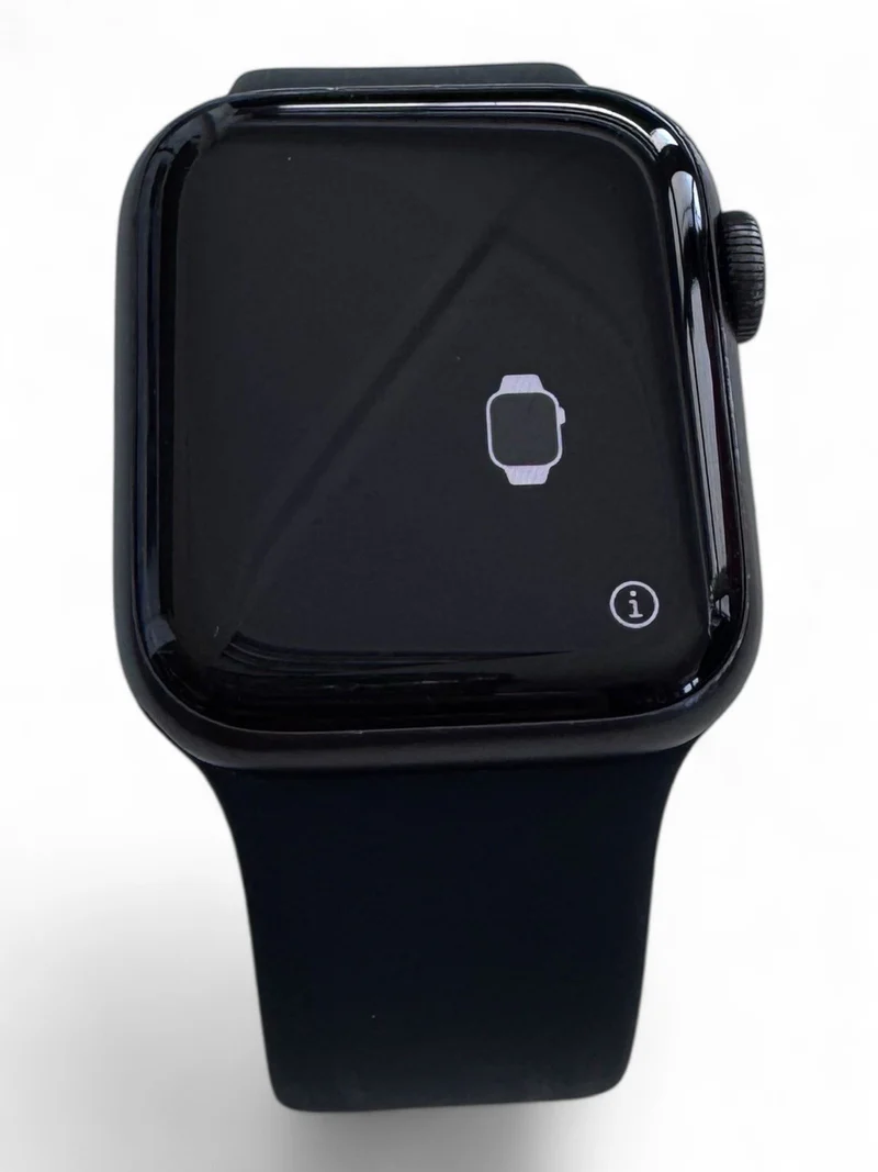 Apple Watch Series 6 GPS, 40mm, Space Gray, Alu, Sportband, Schwarz, Smartwatch