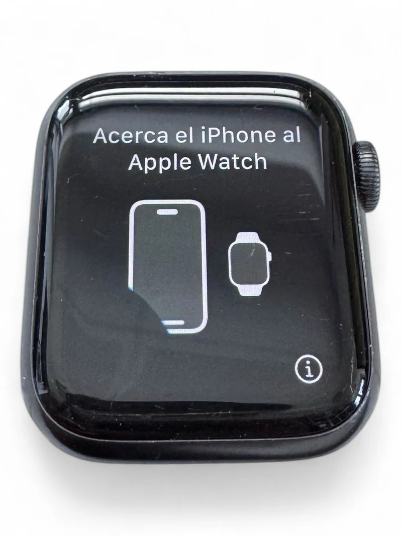 Apple Watch Series 6 GPS, 40mm, Space Gray, Alu, Sportband, Schwarz, Smartwatch