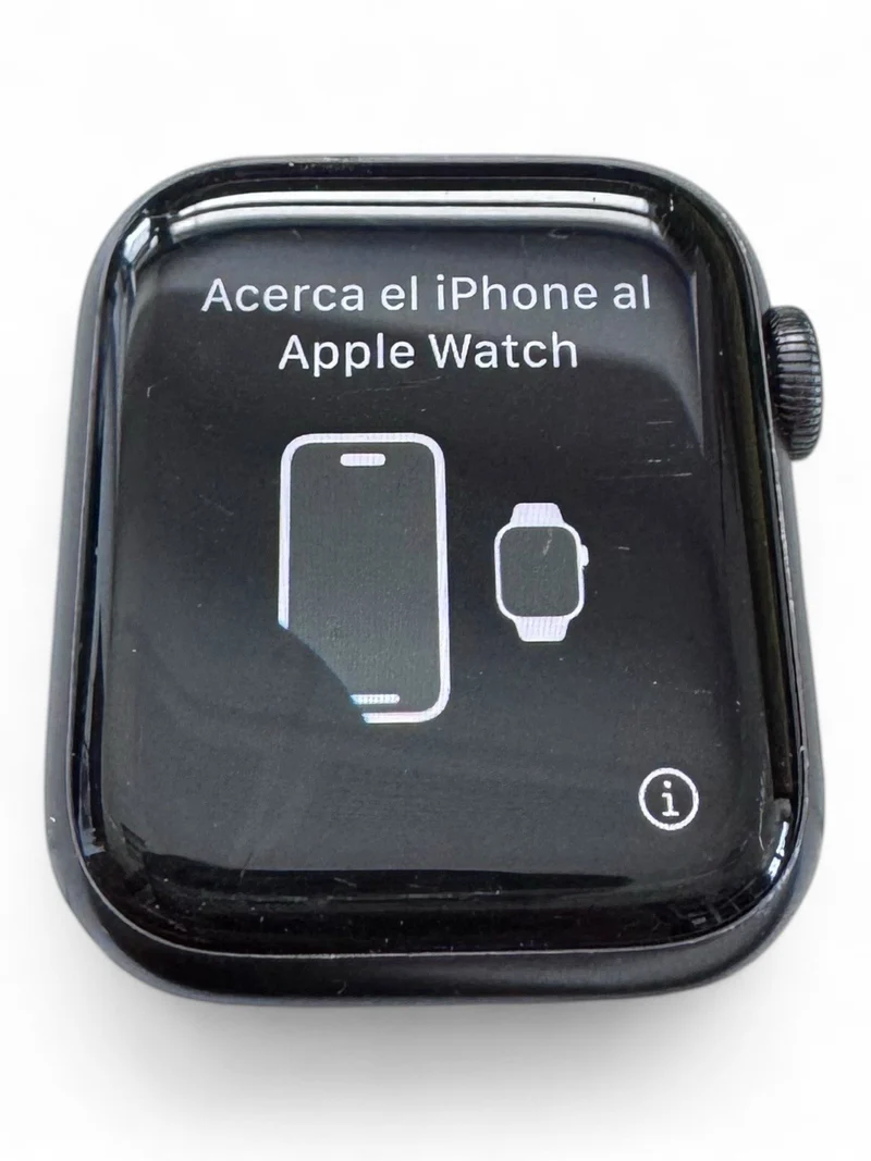 Apple Watch Series 6 GPS, 40mm, Space Gray, Alu, Sportband, Schwarz, Smartwatch