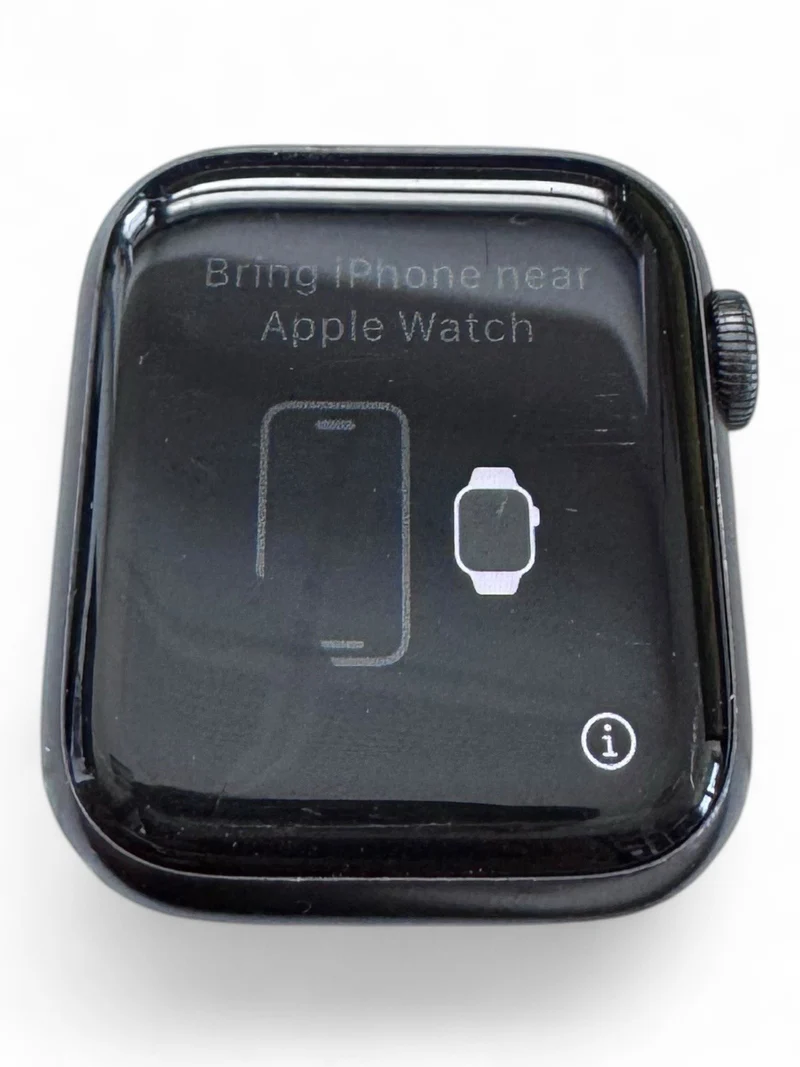 Apple Watch Series 6 GPS, 40mm, Space Gray, Alu, Sportband, Schwarz, Smartwatch