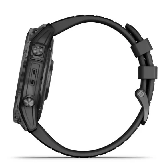 Garmin epix Pro Gen 2 51 mm mit AMOLED-Display, Edelstahlgehäuse und GPS.