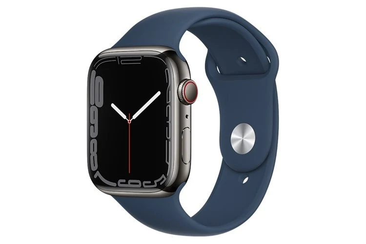 Apple Watch Series 7 GPS + Cellular 45 mm mit Aluminiumgehäuse und LTE.