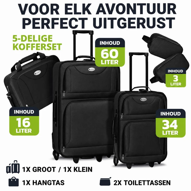 Reise Trolley Kofferset Athen