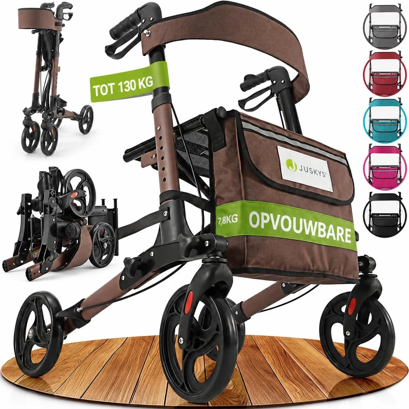 Aluminium Rollator Vital mit Sitz