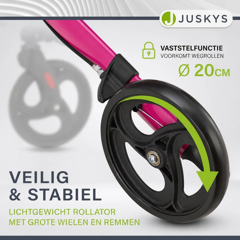 Aluminium Rollator Vital mit Sitz