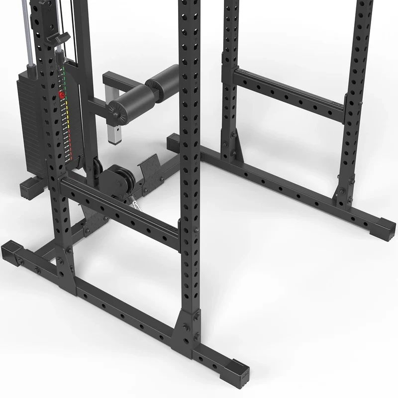 ATX® Power Rack 510 Komplettstation mit Latzugstation 100 kg Steckgewichte - Höhe 198 cm
