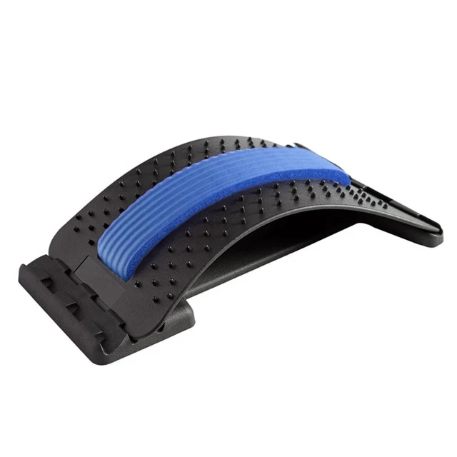 Back Massager Stretcher Equipment Waist Massage Instrument Massageador Fitness Lumbar Support Relaxation Spine Spine Pain Relief