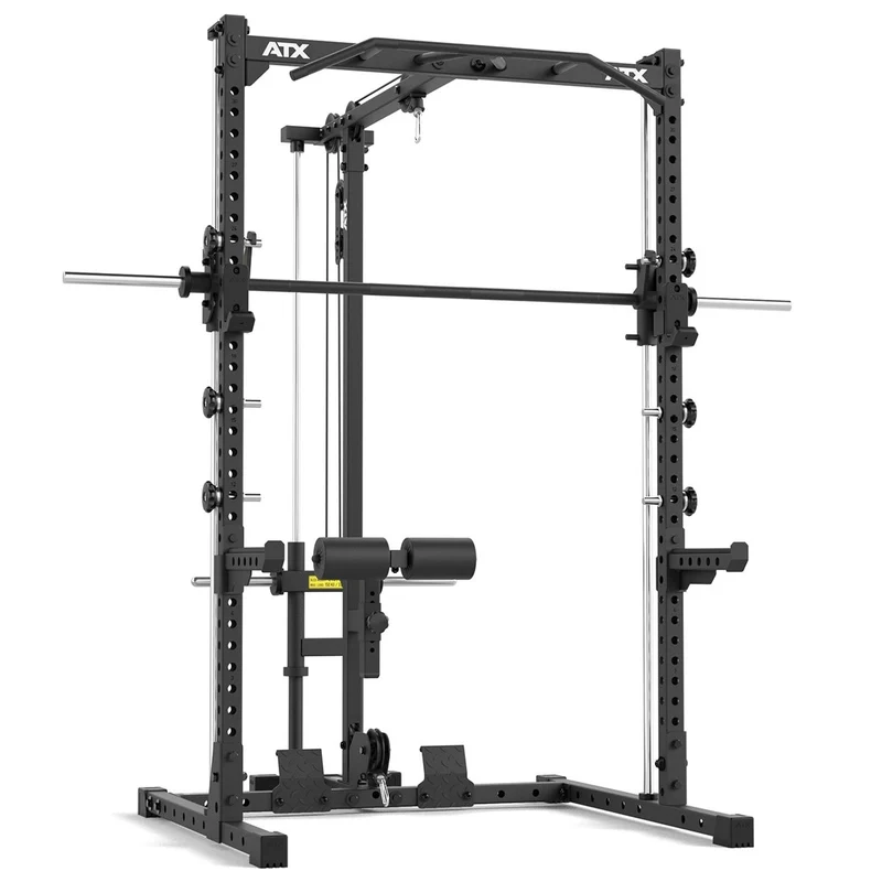 ATX® HRX-510 Rack-Komplettset mit Latzug Plate Load und Multipresse - Höhe 196 cm