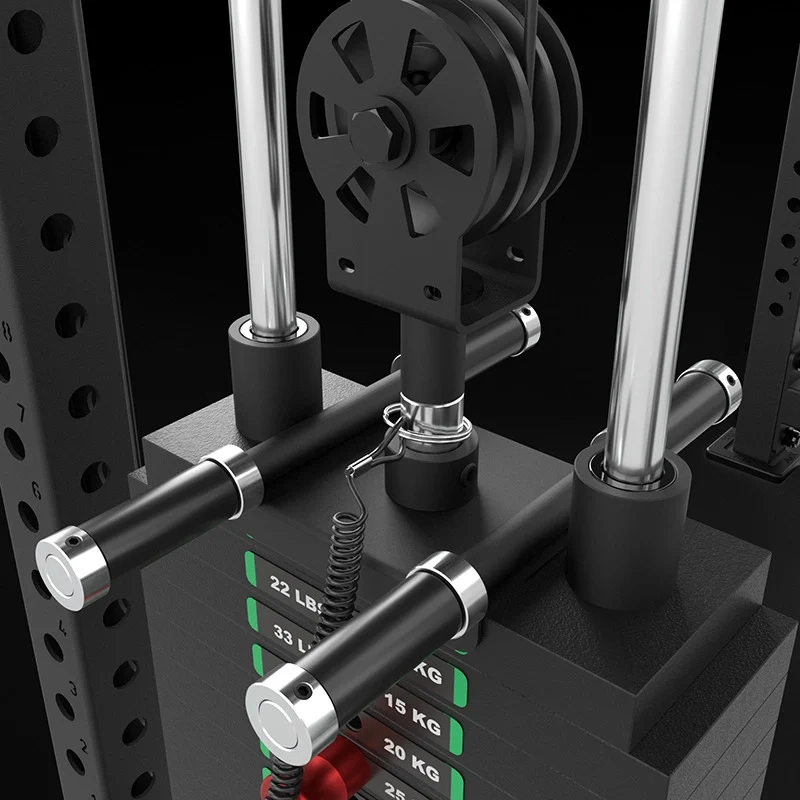 ATX® Cable Half Rack mit 2 x 90 kg Steckgewichte