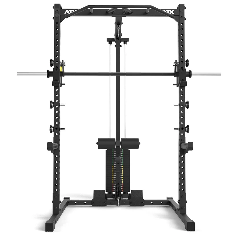 ATX® HRX-510 Rack-Komplettset mit Latzug-Steckgewichte und Multipresse - Höhe 196 cm