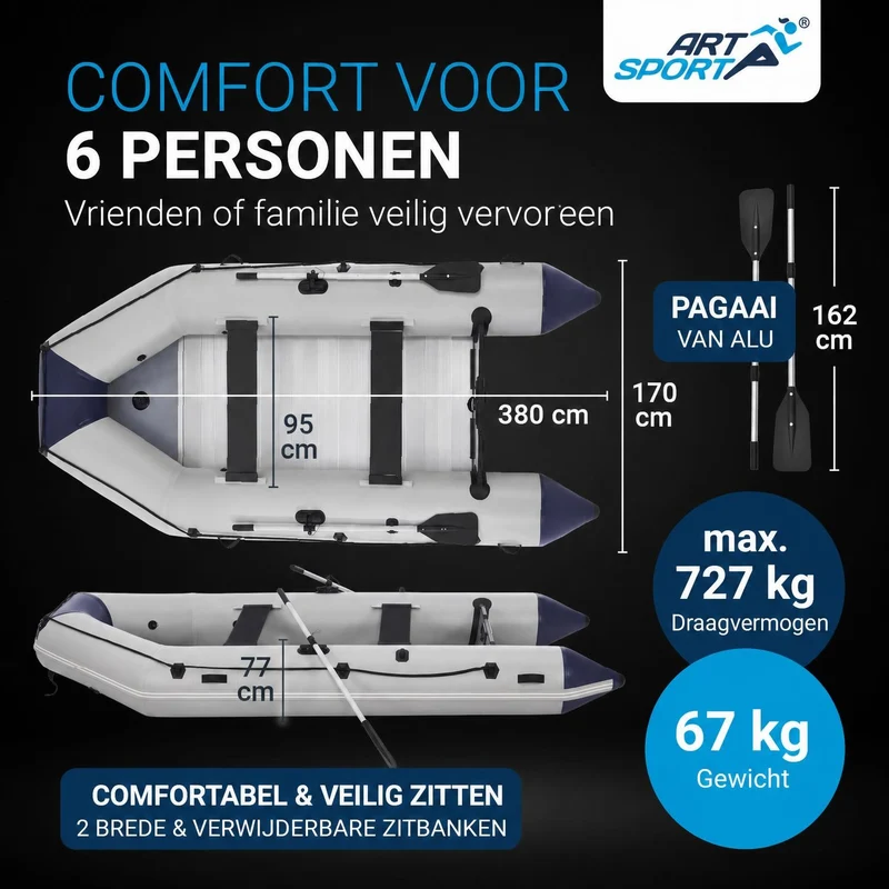 Schlauchboot 3,80 m