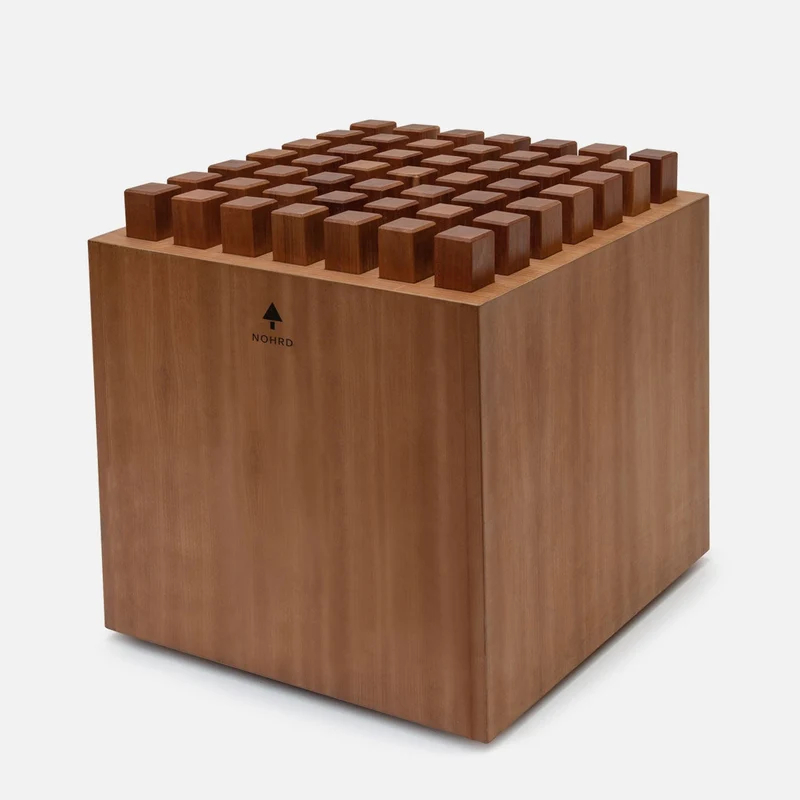 NOHrD HedgeHock – Ergonomischer Sitzhocker in 6 Holzarten