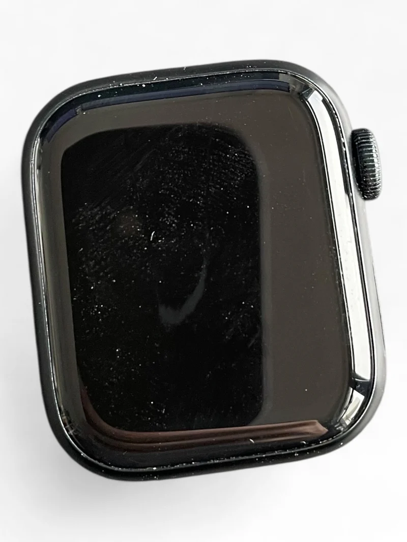 Apple Watch Series 7 GPS 41mm mit Aluminiumgehäuse & Retina Display in Midnight.