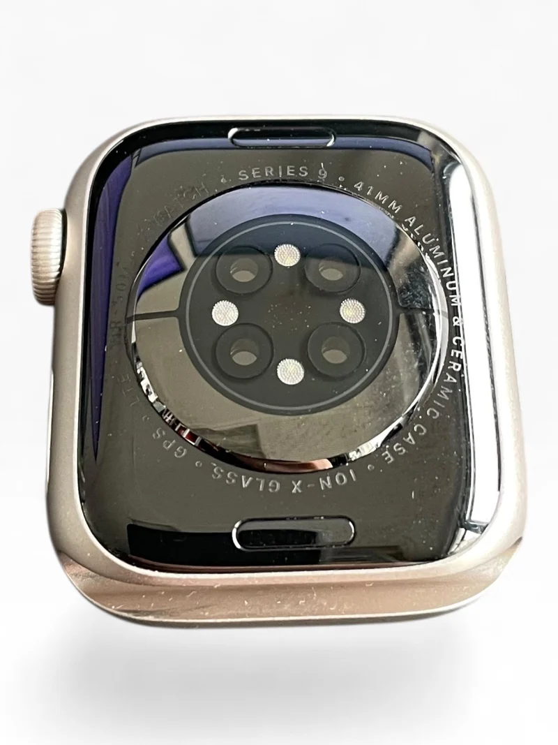 Apple Watch Series 9 GPS + Cellular 41mm mit Aluminiumgehäuse & LTE in Starlight