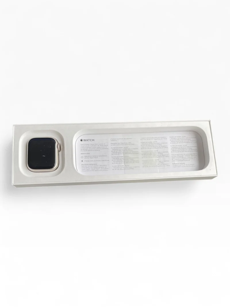 Apple Watch Series 9 GPS + Cellular 41mm mit Aluminiumgehäuse & LTE in Starlight