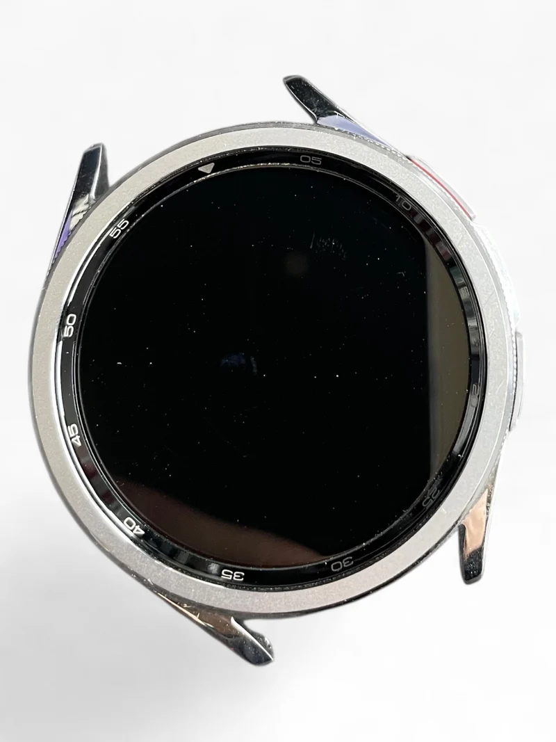 Samsung Galaxy Watch6 Classic LTE 47 mm Edelstahl Silber Smartwatch (Silver)