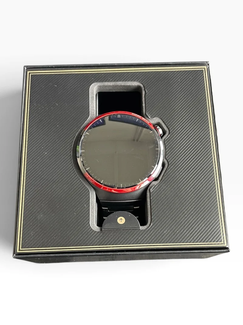 Huawei Watch 4 Pro 47 mm Titanium Gehäuse & Armband Dark Gray Smartwatch