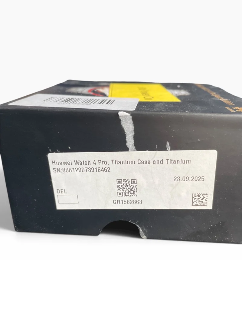 Huawei Watch 4 Pro 47 mm Titanium Gehäuse & Armband Dark Gray Smartwatch
