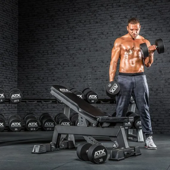 ATX® Urethan Dumbbell Komplettsätze 5 bis 50 kg